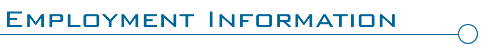 Employment Information