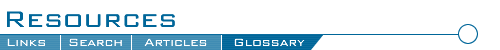 Resources - Glossary